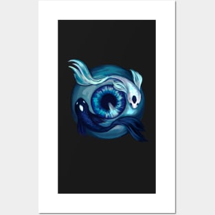 Pisces Koi Posters and Art